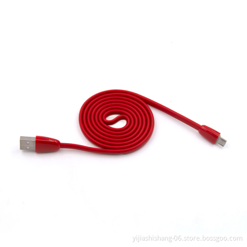 Yijiashishang September Wholesale Micro Usb Cable Braided 1M CE Certification High Speed 2A Data Cables For Smart Phone